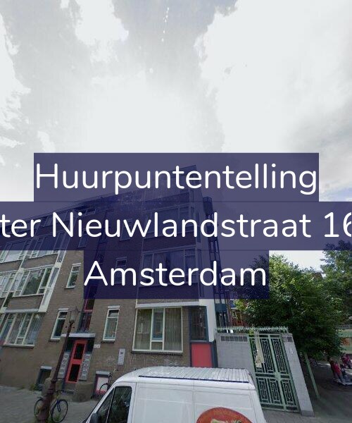 Foto gevel Huurpuntentelling voor Pieter Nieuwlandstraat 16-D, Amsterdam
