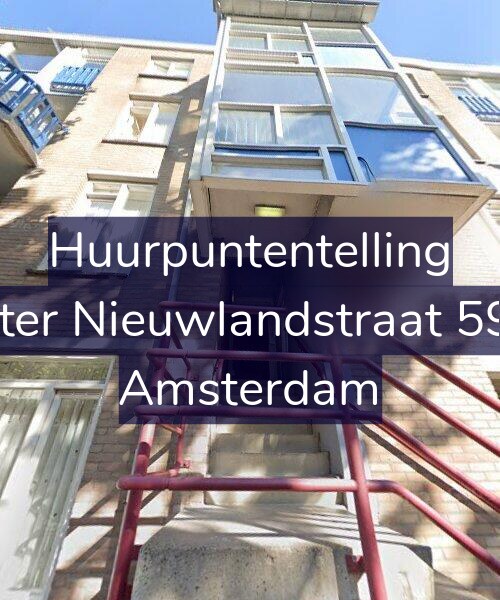 Foto gevel Huurpuntentelling voor Pieter Nieuwlandstraat 59-A, Amsterdam