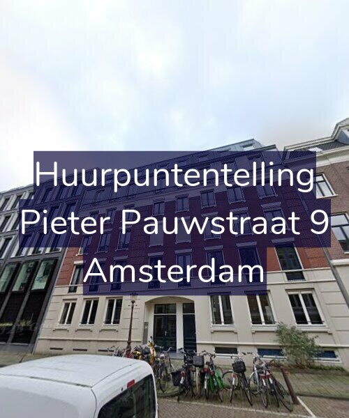 Foto gevel Huurpuntentelling voor Pieter Pauwstraat 9, Amsterdam