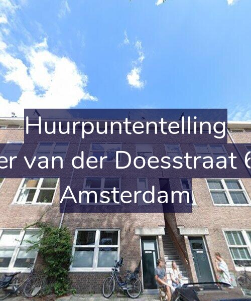 Foto gevel Huurpuntentelling voor Pieter van der Doesstraat 68-1, Amsterdam