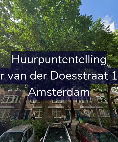 Foto gevel Huurpuntentelling voor Pieter van der Doesstraat 124-1, Amsterdam