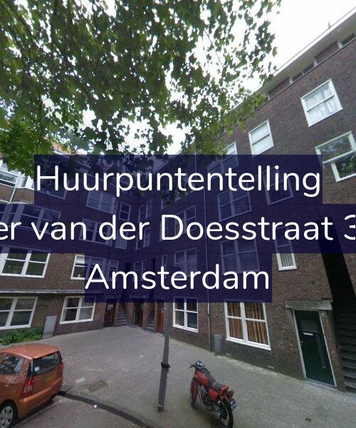 Foto gevel Huurpuntentelling voor Pieter van der Doesstraat 32-H, Amsterdam