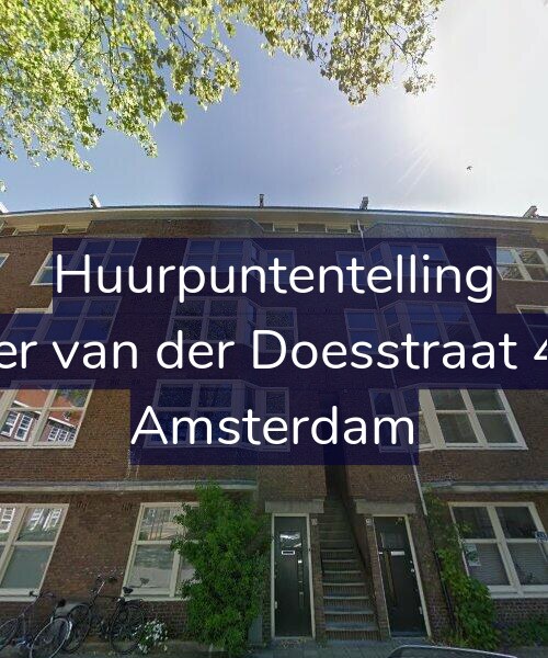 Foto gevel Huurpuntentelling voor Pieter van der Doesstraat 40-3, Amsterdam