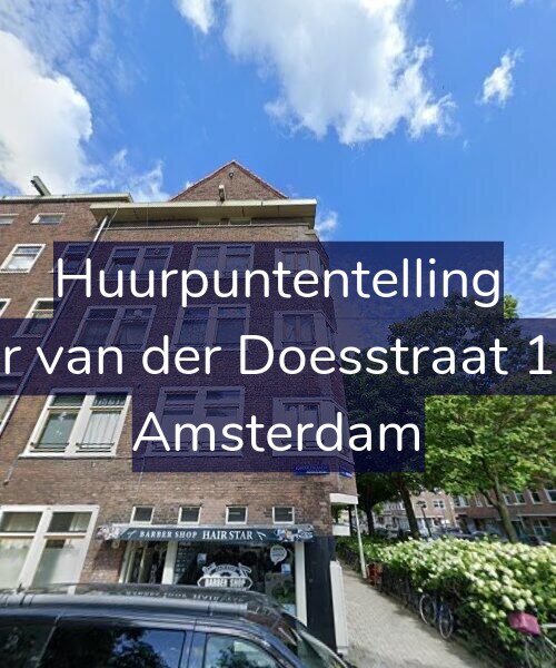 Foto gevel Huurpuntentelling voor Pieter van der Doesstraat 132-2, Amsterdam