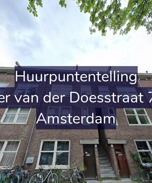 Foto gevel Huurpuntentelling voor Pieter van der Doesstraat 76-1, Amsterdam
