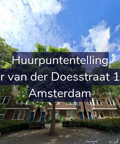 Foto gevel Huurpuntentelling voor Pieter van der Doesstraat 116-1, Amsterdam