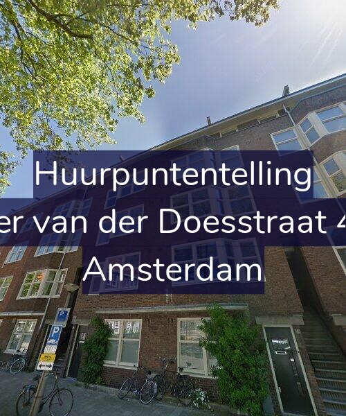 Foto gevel Huurpuntentelling voor Pieter van der Doesstraat 42-2, Amsterdam