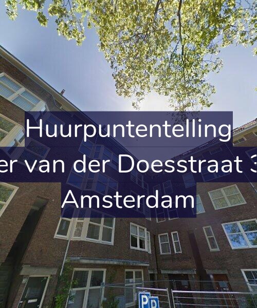 Foto gevel Huurpuntentelling voor Pieter van der Doesstraat 36-2, Amsterdam