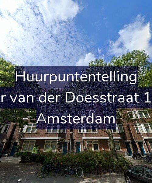 Foto gevel Huurpuntentelling voor Pieter van der Doesstraat 114-3, Amsterdam