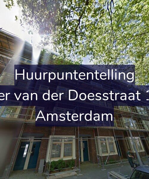 Foto gevel Huurpuntentelling voor Pieter van der Doesstraat 10-3, Amsterdam