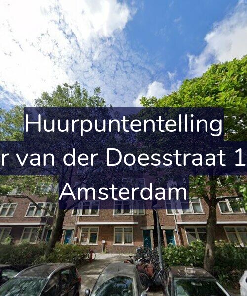 Foto gevel Huurpuntentelling voor Pieter van der Doesstraat 112-1, Amsterdam
