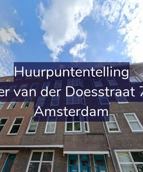 Foto gevel Huurpuntentelling voor Pieter van der Doesstraat 71-3, Amsterdam