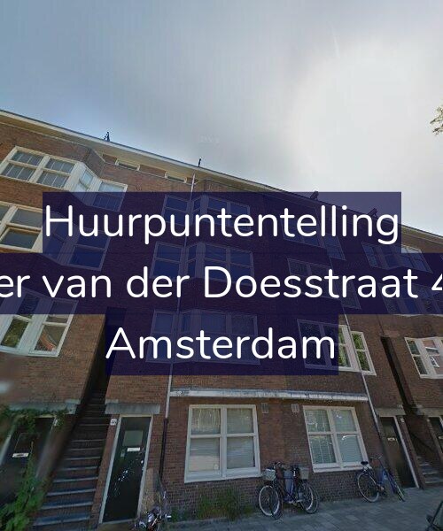 Foto gevel Huurpuntentelling voor Pieter van der Doesstraat 46-1, Amsterdam