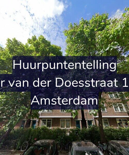 Foto gevel Huurpuntentelling voor Pieter van der Doesstraat 108-2, Amsterdam