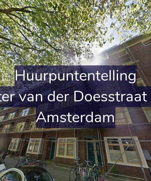 Foto gevel Huurpuntentelling voor Pieter van der Doesstraat 6-2, Amsterdam