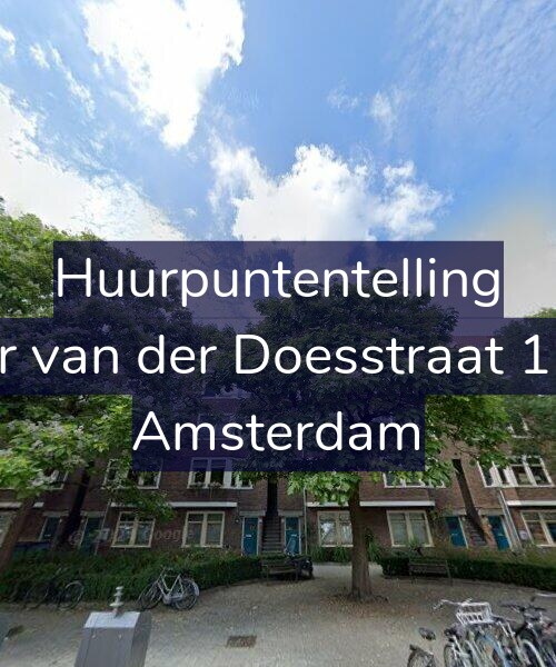 Foto gevel Huurpuntentelling voor Pieter van der Doesstraat 118-H, Amsterdam