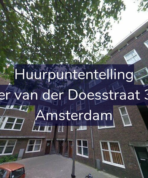 Foto gevel Huurpuntentelling voor Pieter van der Doesstraat 34-F, Amsterdam