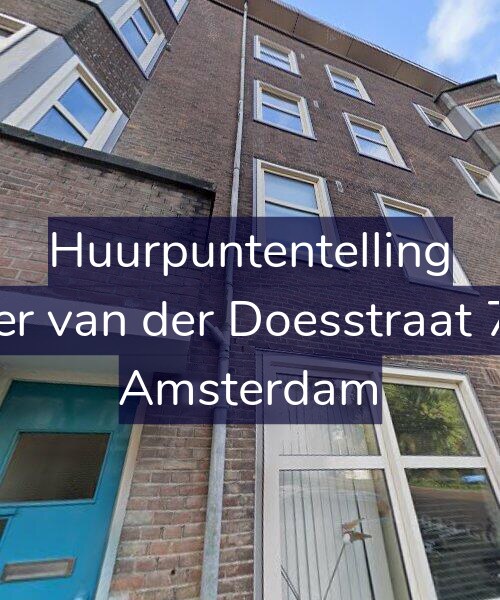 Foto gevel Huurpuntentelling voor Pieter van der Doesstraat 73-3, Amsterdam