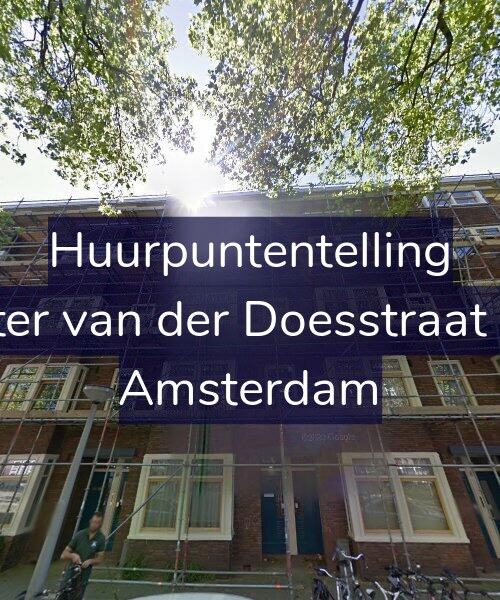 Foto gevel Huurpuntentelling voor Pieter van der Doesstraat 8-3, Amsterdam