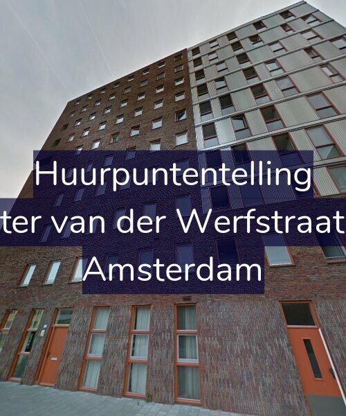 Foto gevel Huurpuntentelling voor Pieter van der Werfstraat 34, Amsterdam