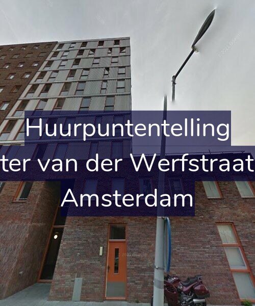 Foto gevel Huurpuntentelling voor Pieter van der Werfstraat 72, Amsterdam