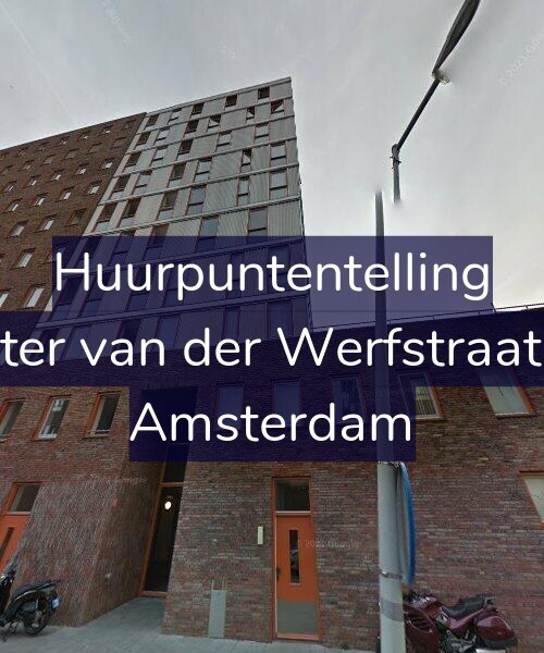 Foto gevel Huurpuntentelling voor Pieter van der Werfstraat 68, Amsterdam