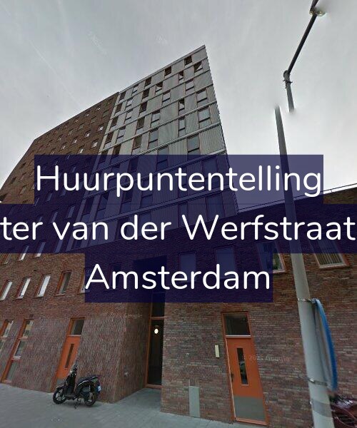 Foto gevel Huurpuntentelling voor Pieter van der Werfstraat 60, Amsterdam