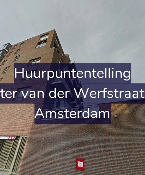 Foto gevel Huurpuntentelling voor Pieter van der Werfstraat 99, Amsterdam