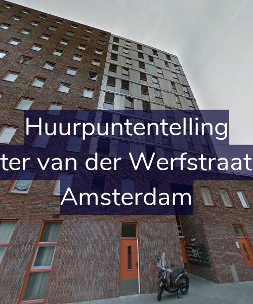 Foto gevel Huurpuntentelling voor Pieter van der Werfstraat 54, Amsterdam