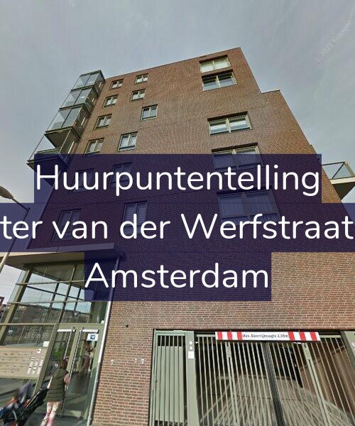 Foto gevel Huurpuntentelling voor Pieter van der Werfstraat 35, Amsterdam
