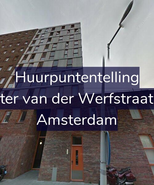 Foto gevel Huurpuntentelling voor Pieter van der Werfstraat 70, Amsterdam