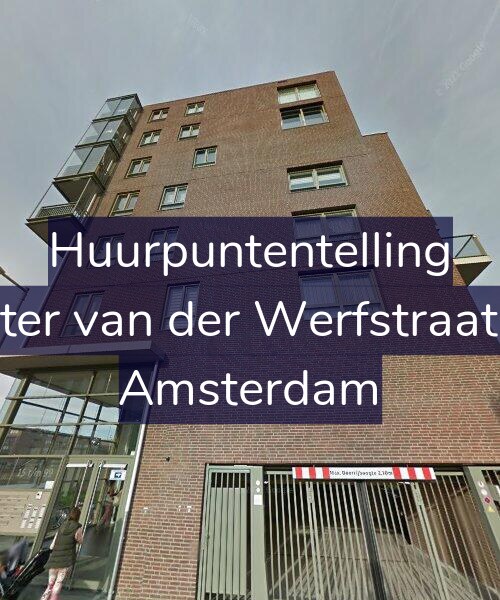 Foto gevel Huurpuntentelling voor Pieter van der Werfstraat 37, Amsterdam