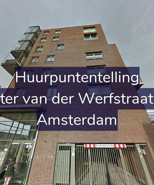 Foto gevel Huurpuntentelling voor Pieter van der Werfstraat 51, Amsterdam