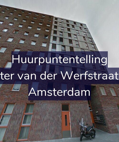 Foto gevel Huurpuntentelling voor Pieter van der Werfstraat 52, Amsterdam