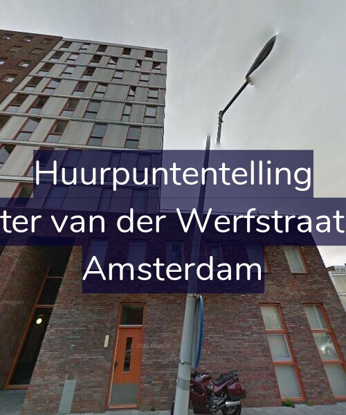 Foto gevel Huurpuntentelling voor Pieter van der Werfstraat 78, Amsterdam