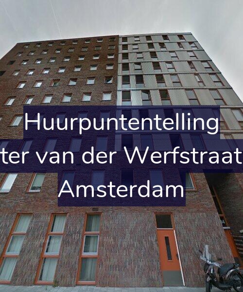 Foto gevel Huurpuntentelling voor Pieter van der Werfstraat 44, Amsterdam