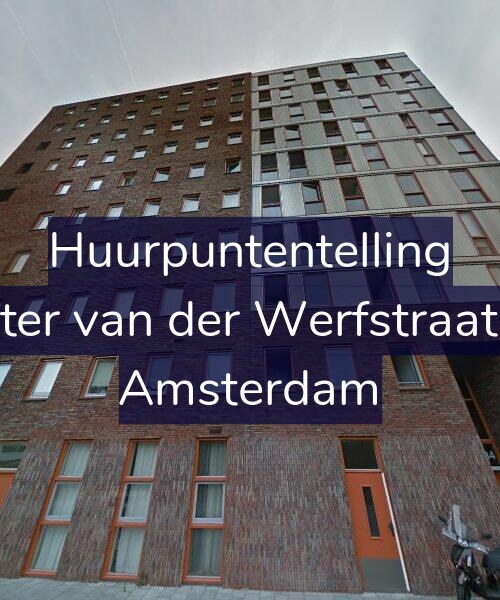 Foto gevel Huurpuntentelling voor Pieter van der Werfstraat 42, Amsterdam