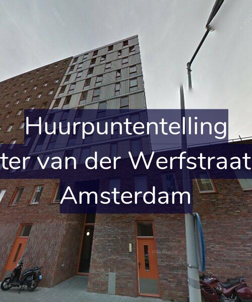 Foto gevel Huurpuntentelling voor Pieter van der Werfstraat 66, Amsterdam