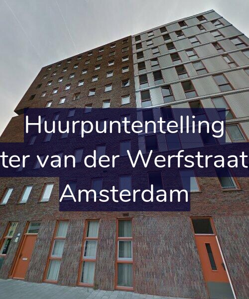 Foto gevel Huurpuntentelling voor Pieter van der Werfstraat 36, Amsterdam