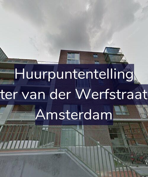 Foto gevel Huurpuntentelling voor Pieter van der Werfstraat 23, Amsterdam