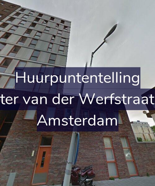 Foto gevel Huurpuntentelling voor Pieter van der Werfstraat 84, Amsterdam