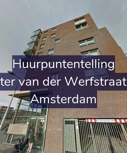 Foto gevel Huurpuntentelling voor Pieter van der Werfstraat 21, Amsterdam