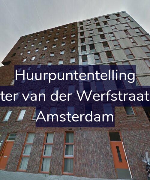 Foto gevel Huurpuntentelling voor Pieter van der Werfstraat 40, Amsterdam