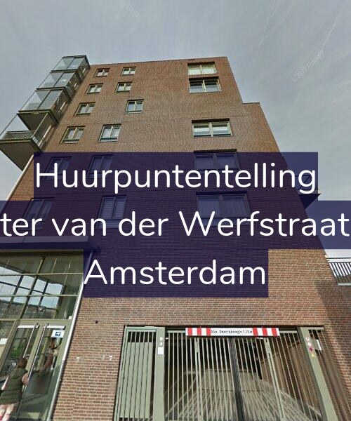 Foto gevel Huurpuntentelling voor Pieter van der Werfstraat 53, Amsterdam