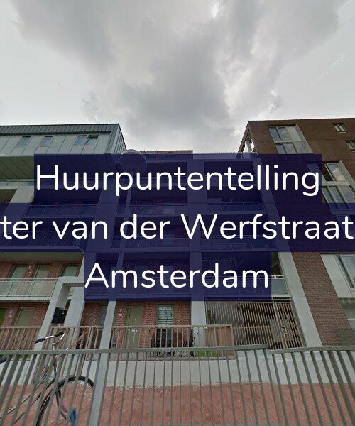 Foto gevel Huurpuntentelling voor Pieter van der Werfstraat 43, Amsterdam
