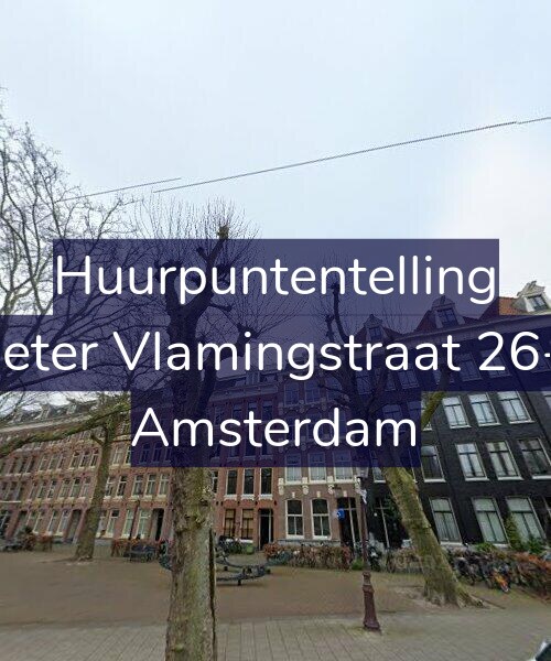 Foto gevel Huurpuntentelling voor Pieter Vlamingstraat 26-4, Amsterdam