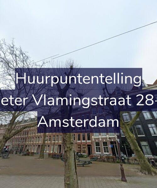 Foto gevel Huurpuntentelling voor Pieter Vlamingstraat 28-1, Amsterdam