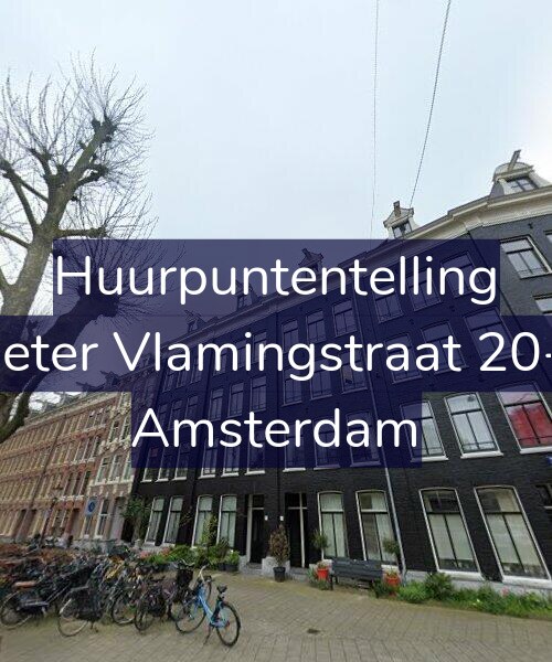 Foto gevel Huurpuntentelling voor Pieter Vlamingstraat 20-2, Amsterdam