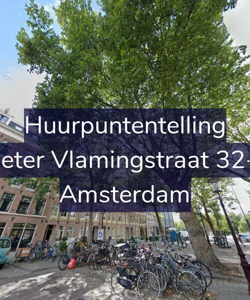 Foto gevel Huurpuntentelling voor Pieter Vlamingstraat 32-1, Amsterdam