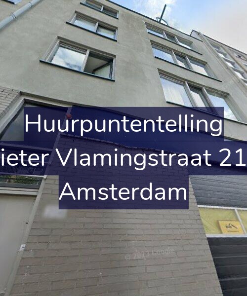 Foto gevel Huurpuntentelling voor Pieter Vlamingstraat 214, Amsterdam